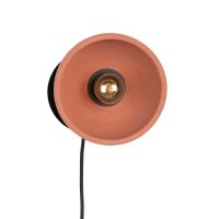 Dutchbone Zahra wandlamp - terracotta