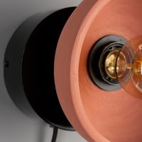 Dutchbone Zahra wandlamp - terracotta