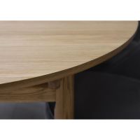 Nordic Home Leif ronde eiken eettafel - Ø120 cm - naturel