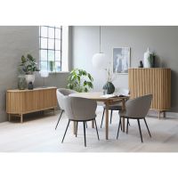 Nordic Home Leif ronde eiken eettafel - Ø120 cm - naturel