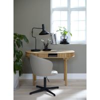 Nordic Home Leif eiken bureau - 120 cm - naturel