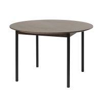 Nordic Home Magnus ronde eiken eettafel - Ø120 cm - espresso