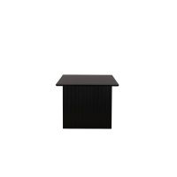 Svea Tiko rechthoekige eettafel - 200 x 100 cm - zwart