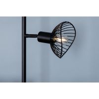 Svea Malta vloerlamp - 3-lamps - zwart