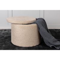 Svea Blaze poef - teddy - beige