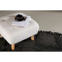 Svea Kai poef - teddy - wit