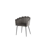 Svea Mahlim eetkamerstoel - met armleuning - grijs