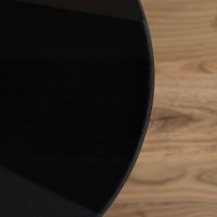 Svea Zane hocker - velvet - zwart