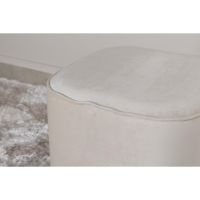 Svea Arlo poef - velvet - beige