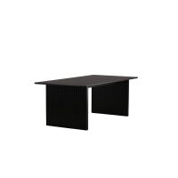 Svea Tiko rechthoekige eettafel - 200 x 100 cm - zwart