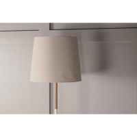 Svea Elara vloerlamp - hout - wit