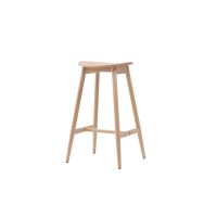 Svea Nika barkruk 76 cm - rubberhout - naturel