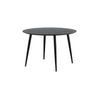 Svea Zuko ronde eettafel - ø115 cm - zwart