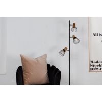 Svea Tulum vloerlamp - 3-lamps - naturel