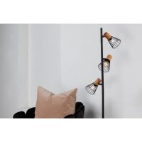 Svea Tulum vloerlamp - 3-lamps - naturel