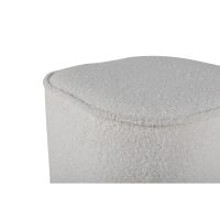Svea Arlo poef - teddy - off white