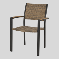 Arezzo terrasstoel wicker van het woonmerk Les