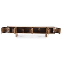 Eleonora TV-meubel Julian - acaciahout - 240 cm - 6 deurs