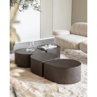 Eleonora Bijzettafel Jules - bruin