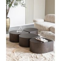 Eleonora Bijzettafel Jules - bruin