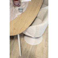 Eleonora Eettafel Dion 220x110 cm - naturel