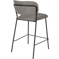 Puur Viken barstoel 65 cm grijs zwart