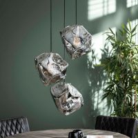 Fraaai Hanglamp Roxan Chroom 3L