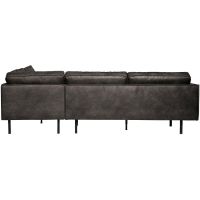 Woood Rodeo hoekbank rechts eco leer