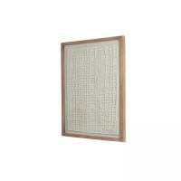 Light & Living Haiku wandornament 74x2x90 cm - papier-maché crème