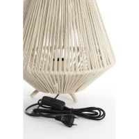 Light & Living Felida tafellamp Ø28x32 cm - crème