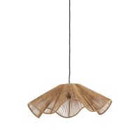 Light & Living Fodara hanglamp Ø48x19 cm - jute naturel