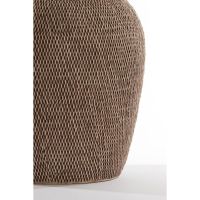 Light & Living Vendie vaas deco Ø36x46,5 cm - bruin