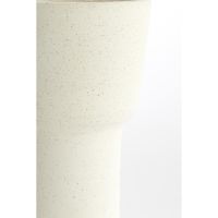 Light & Living Alsacia vaas deco Ø19x38 cm - keramiek mat crème