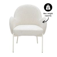 Kick Bronx fauteuil - crème