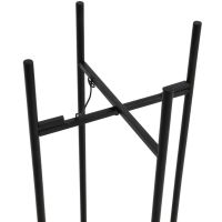 Lantaarn op Poot Annchi Zwart - Set van Twee