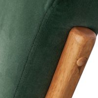 Woood Fauteuil Mark Fluweel