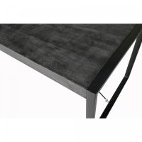 Livingfurn Norris eettafel 160x90 cm - zwart