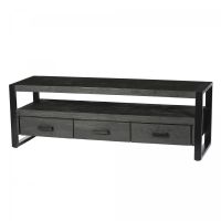 Livingfurn Norris tv-meubel 150 cm - zwart