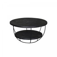 Livingfurn Evan Norris salontafel 65 cm - zwart