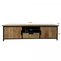 Livingfurn Tomar TV-meubel - 180 cm - naturel - hout