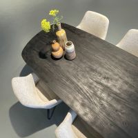Livingfurn Montreaux eettafel 220cm - zwart