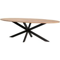 Livingfurn Oslo eettafel ovaal naturel