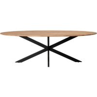 Livingfurn Oslo eettafel ovaal naturel