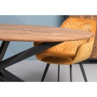 Livingfurn Oslo eettafel ovaal naturel