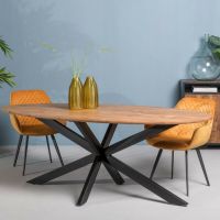 Livingfurn Oslo eettafel ovaal naturel