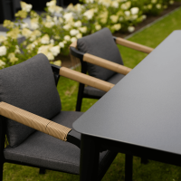 Rimini terrasstoel grijs van het woonmerk Les