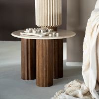 Eleonora Ronde bijzettafel Xavi - Ø60x45 cm