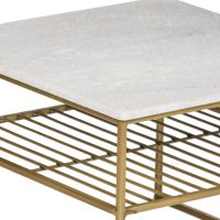 Salontafel Dian 55 cm Wit Goud