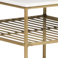 Salontafel Dian 55 cm Wit Goud