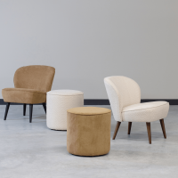 Fauteuil Sara Ribstof van het woonmerk WOOOD